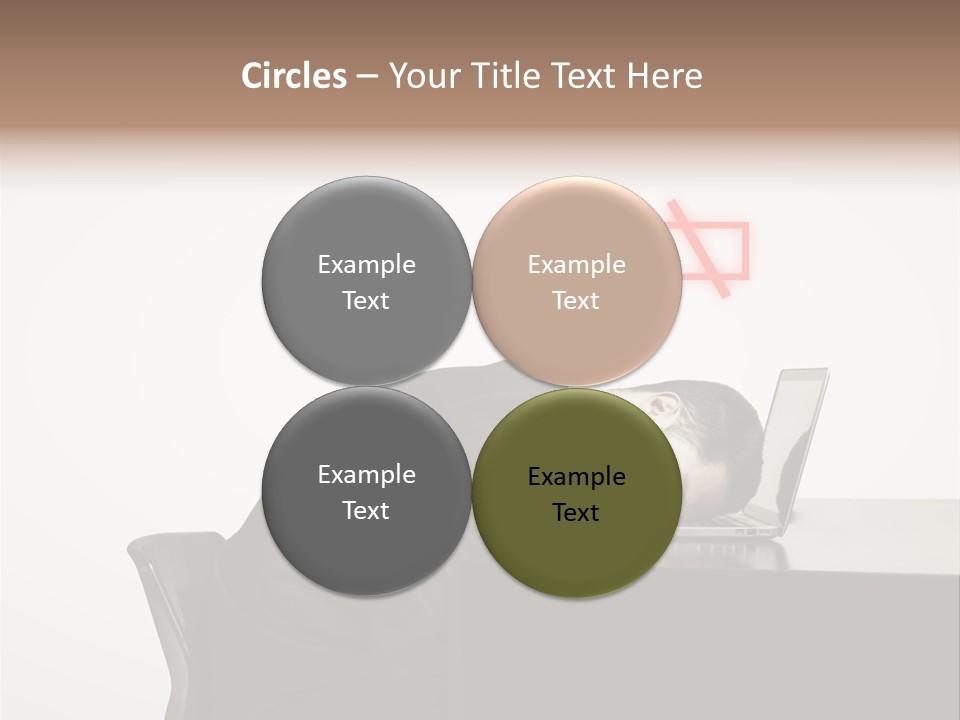 Office One Looking PowerPoint Template