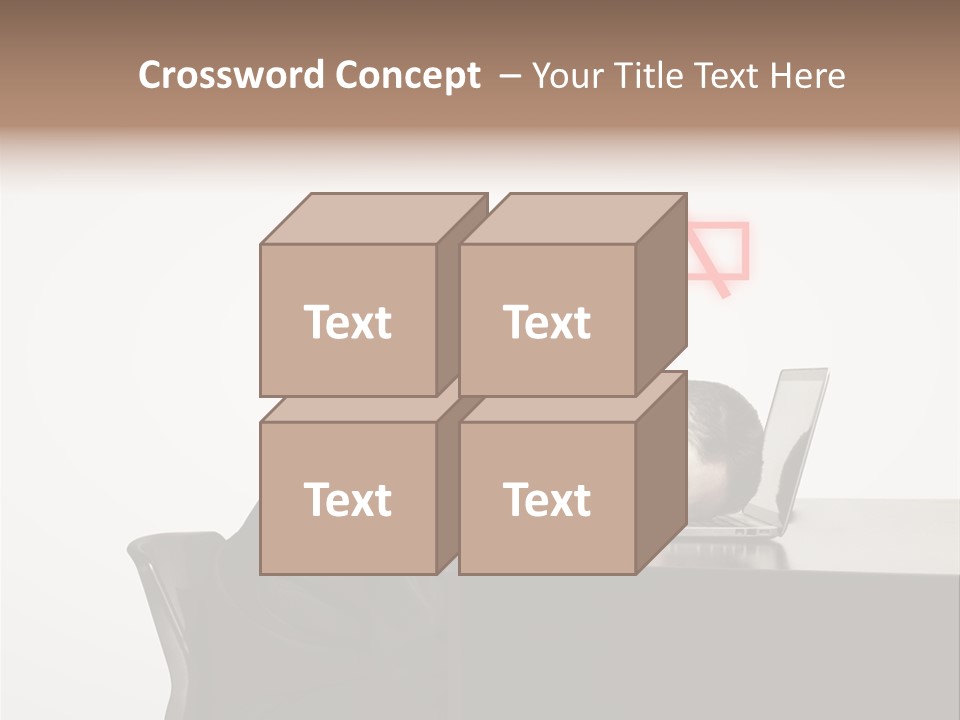 Office One Looking PowerPoint Template