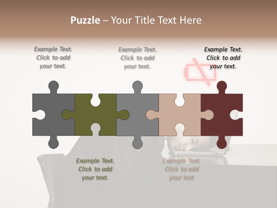 Office One Looking PowerPoint Template