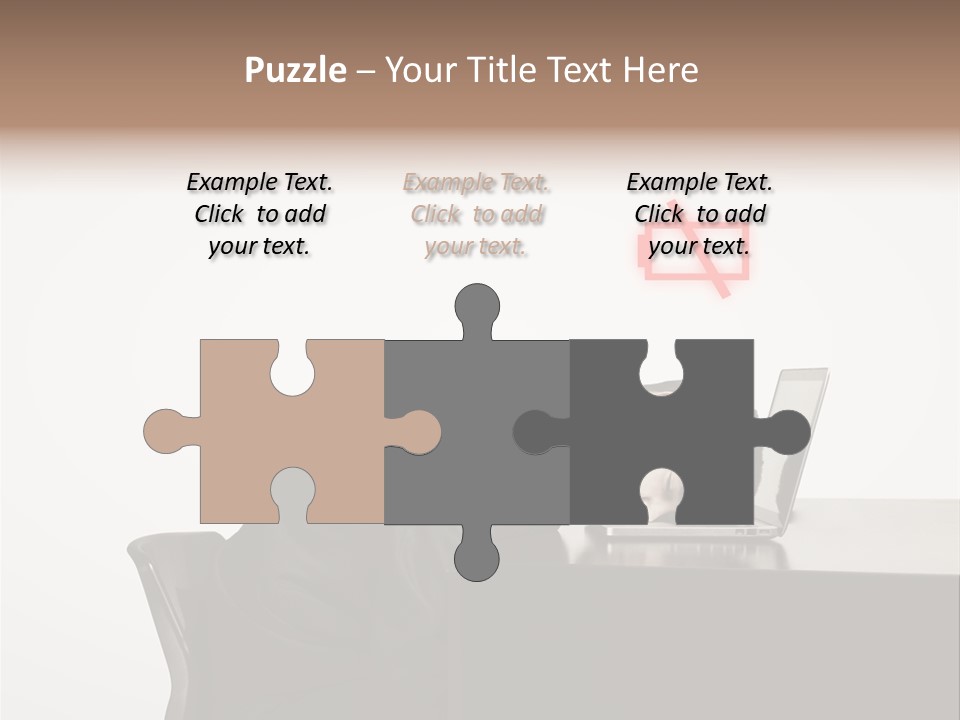 Office One Looking PowerPoint Template
