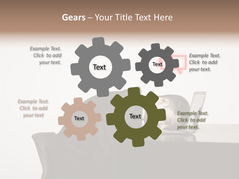 Office One Looking PowerPoint Template