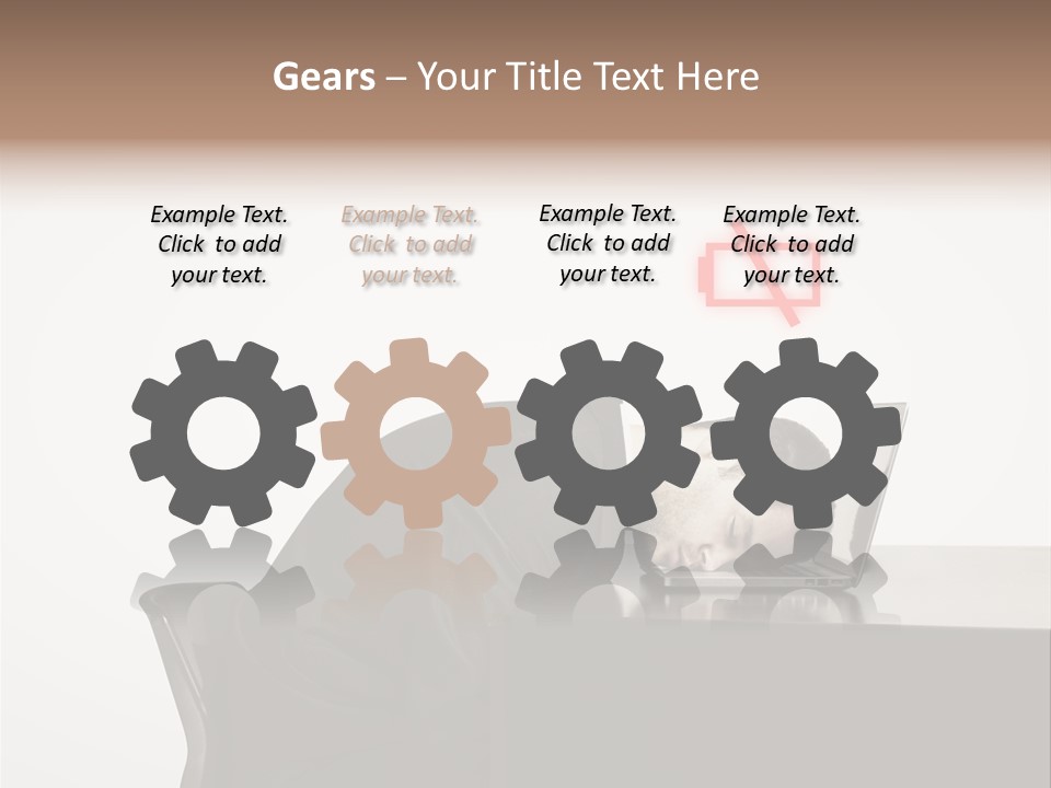 Office One Looking PowerPoint Template