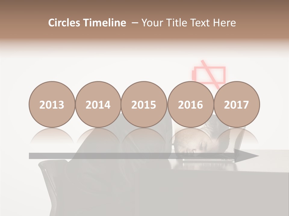 Office One Looking PowerPoint Template