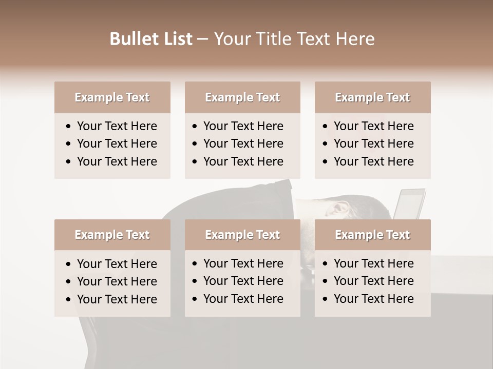 Office One Looking PowerPoint Template