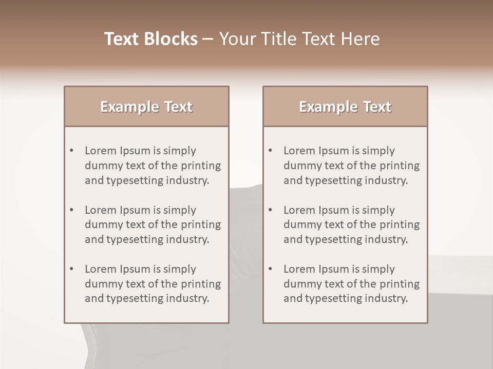 Office One Looking PowerPoint Template