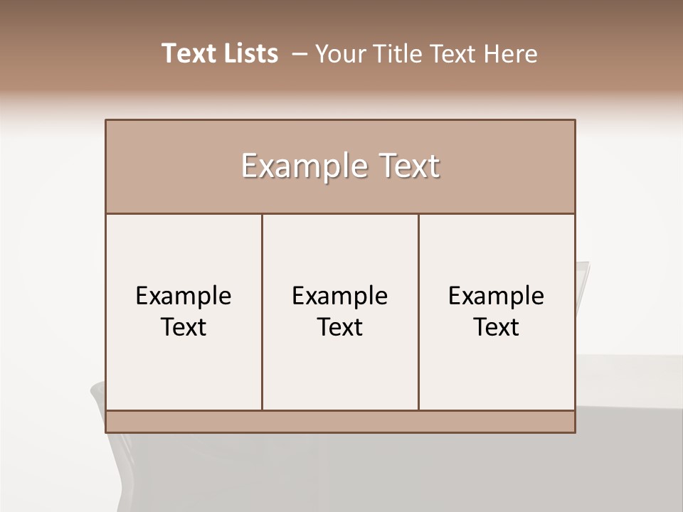 Office One Looking PowerPoint Template