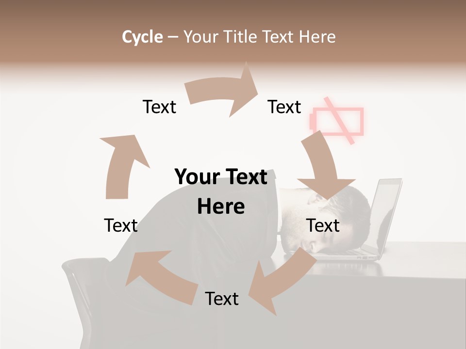 Office One Looking PowerPoint Template