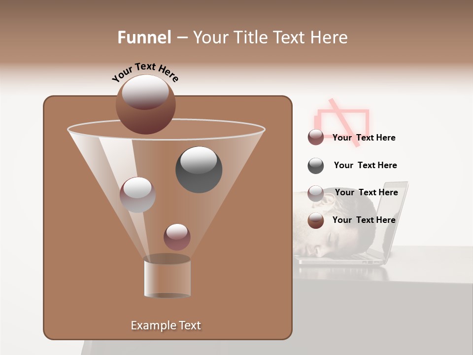 Office One Looking PowerPoint Template