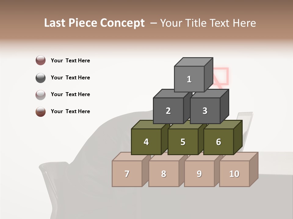 Office One Looking PowerPoint Template