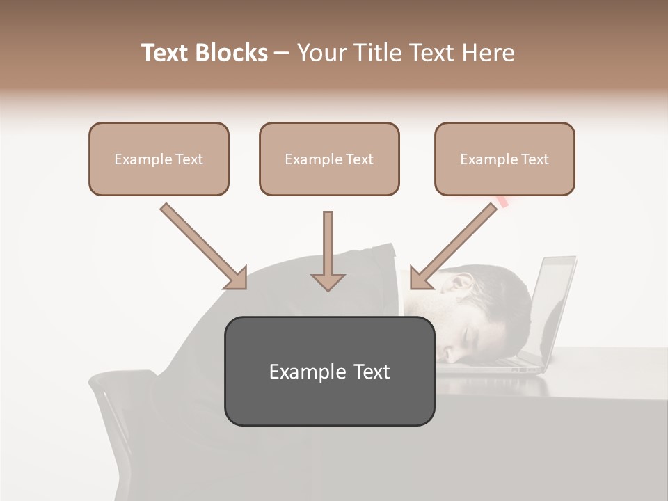 Office One Looking PowerPoint Template