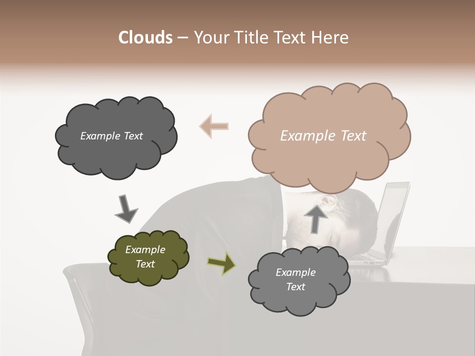 Office One Looking PowerPoint Template