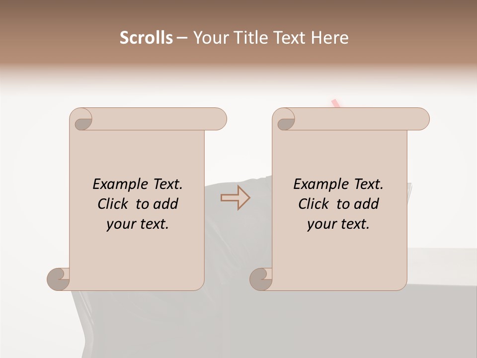 Office One Looking PowerPoint Template