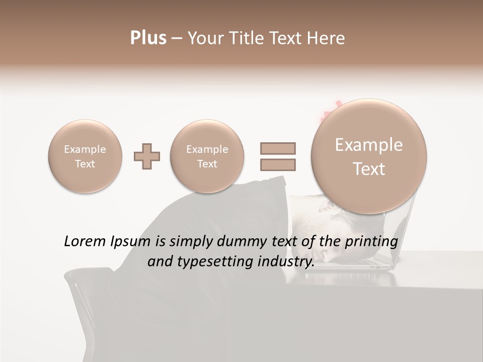 Office One Looking PowerPoint Template