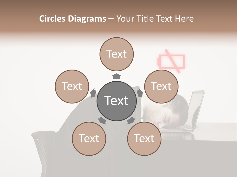 Office One Looking PowerPoint Template