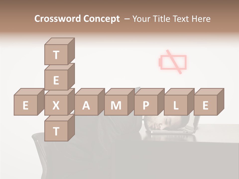 Office One Looking PowerPoint Template