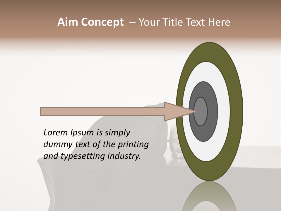 Office One Looking PowerPoint Template