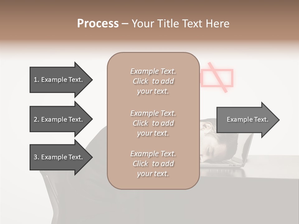 Office One Looking PowerPoint Template