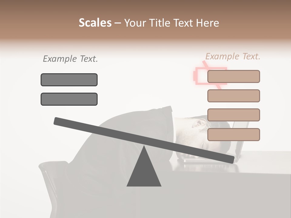Office One Looking PowerPoint Template