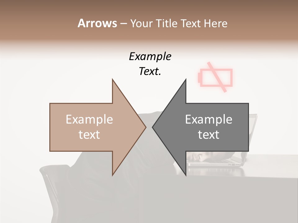 Office One Looking PowerPoint Template