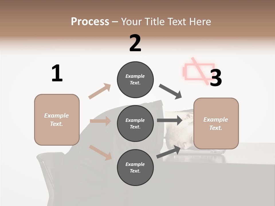 Office One Looking PowerPoint Template