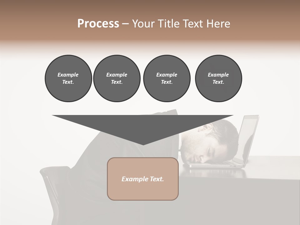 Office One Looking PowerPoint Template