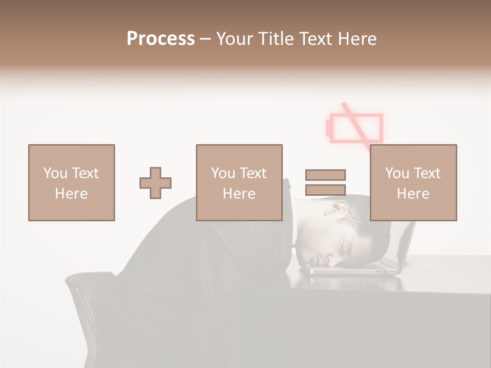 Office One Looking PowerPoint Template