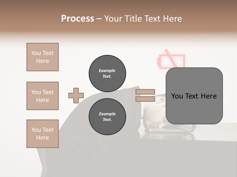 Office One Looking PowerPoint Template