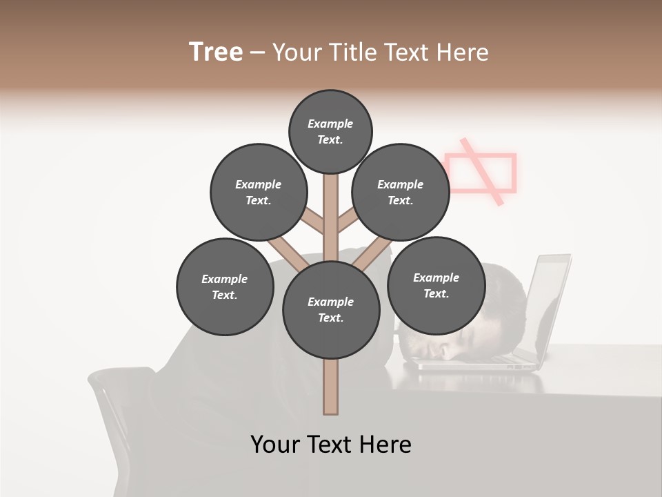 Office One Looking PowerPoint Template