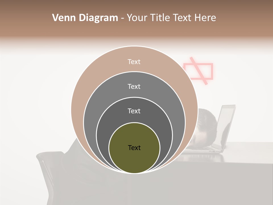 Office One Looking PowerPoint Template