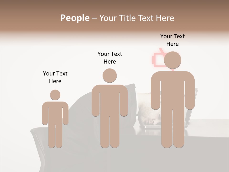 Office One Looking PowerPoint Template