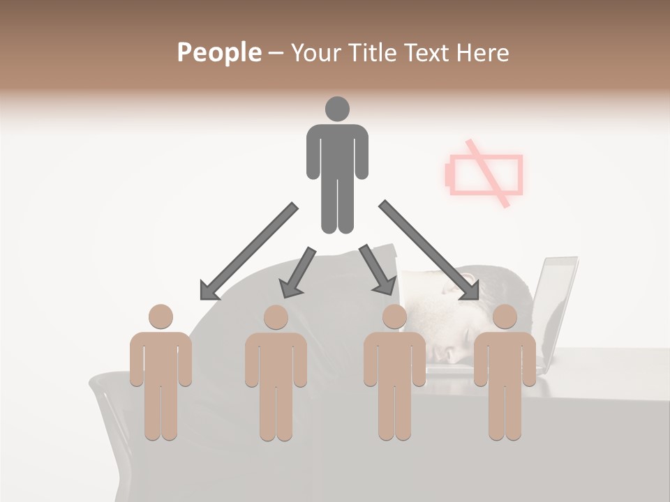 Office One Looking PowerPoint Template