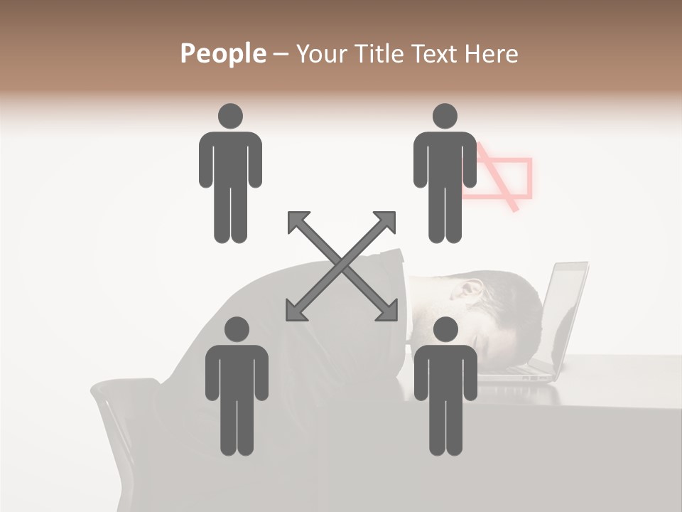 Office One Looking PowerPoint Template