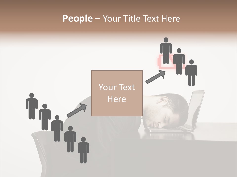 Office One Looking PowerPoint Template