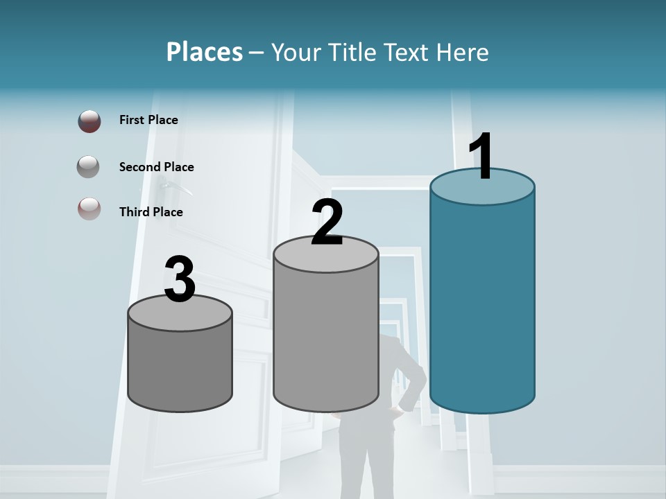 Person Preschool Reading PowerPoint Template