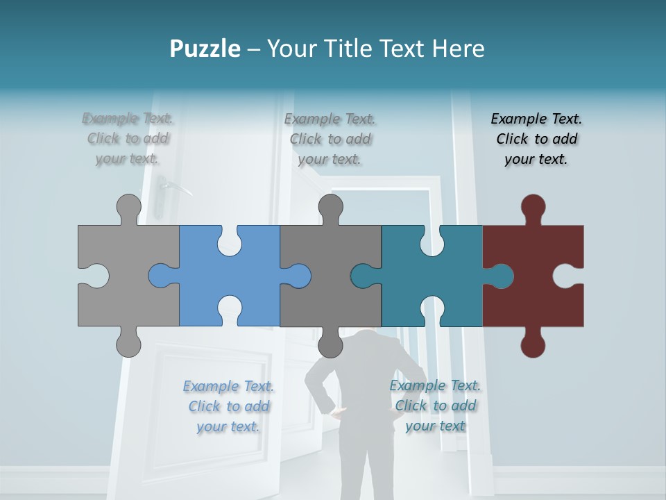 Person Preschool Reading PowerPoint Template