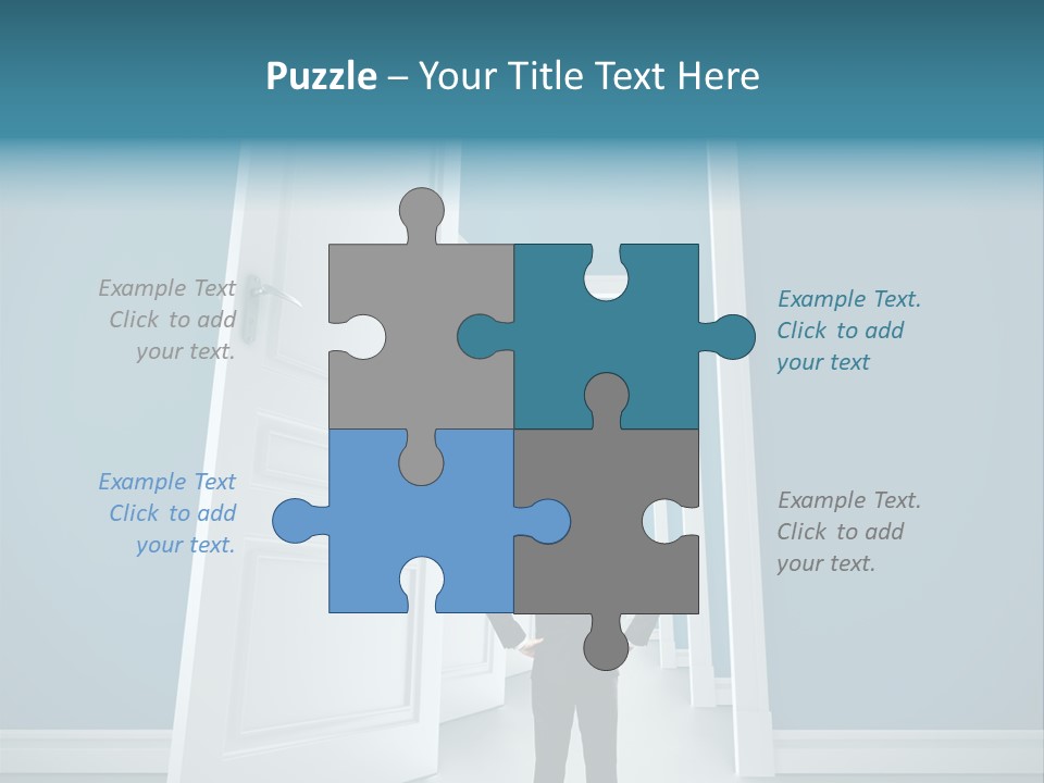 Person Preschool Reading PowerPoint Template