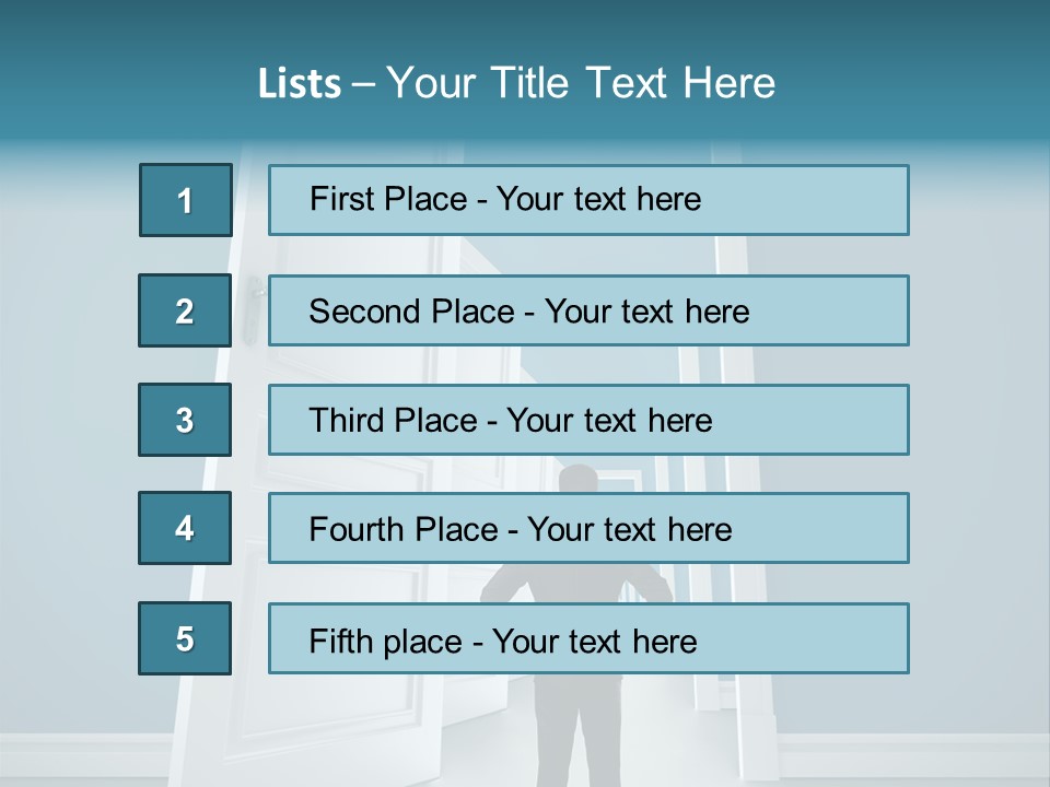 Person Preschool Reading PowerPoint Template