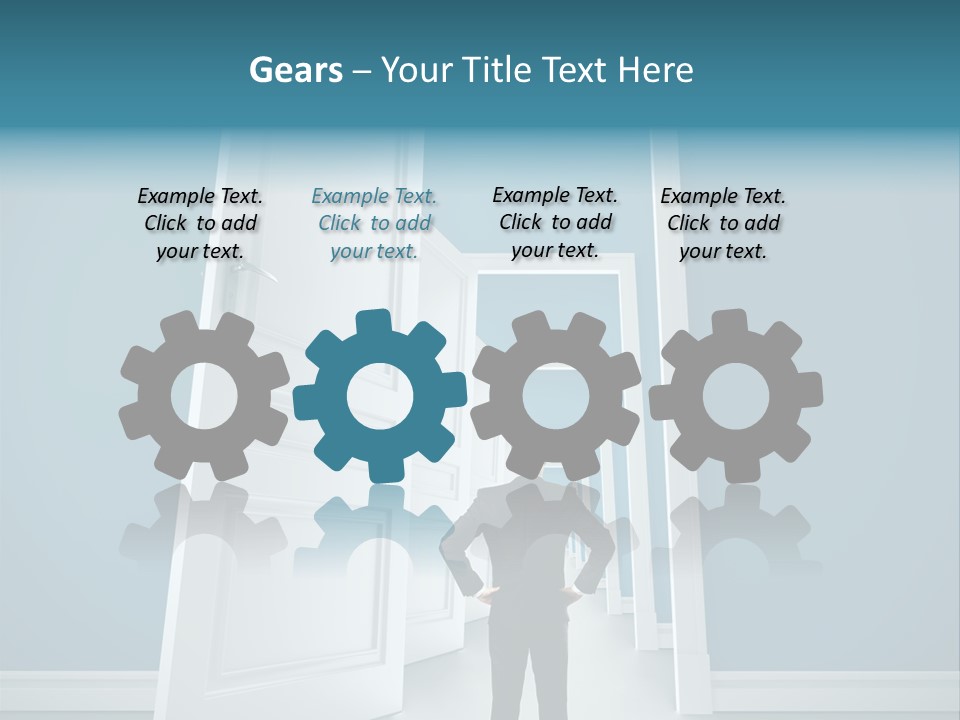 Person Preschool Reading PowerPoint Template