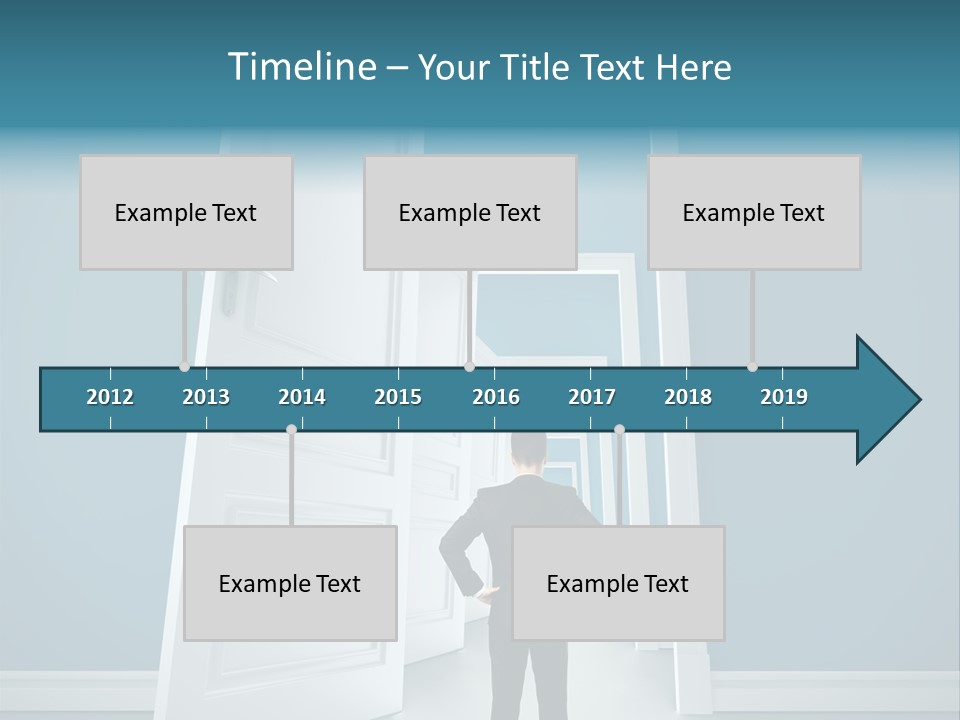 Person Preschool Reading PowerPoint Template