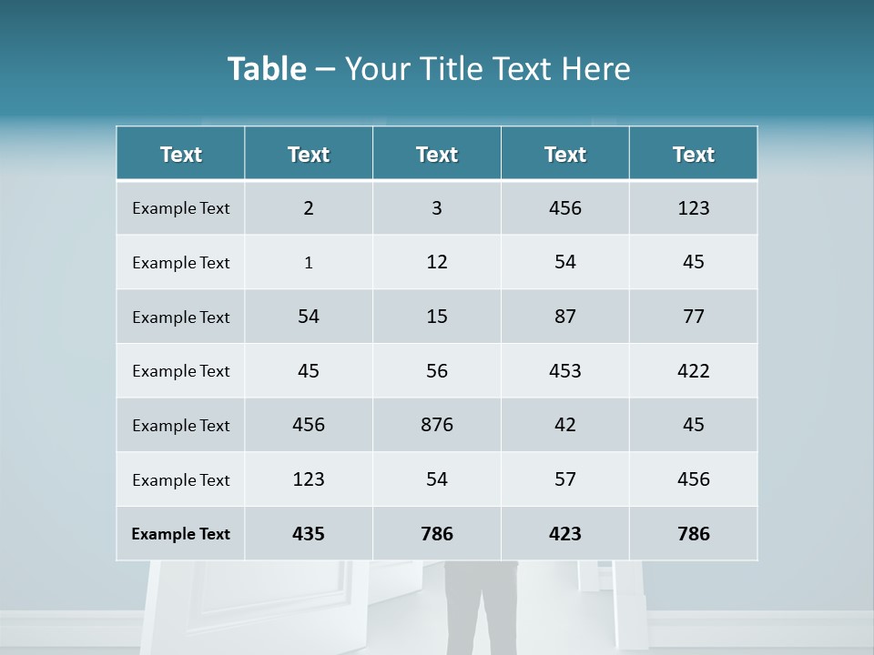 Person Preschool Reading PowerPoint Template