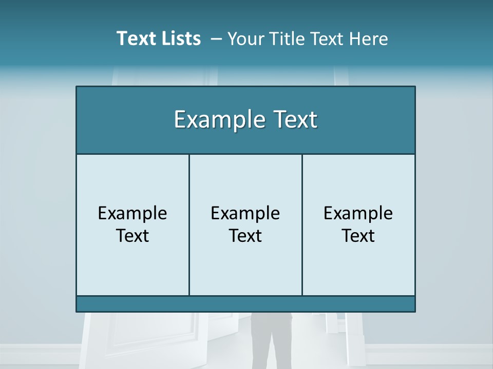 Person Preschool Reading PowerPoint Template