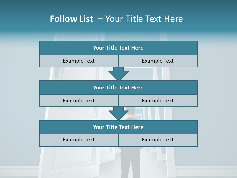 Person Preschool Reading PowerPoint Template
