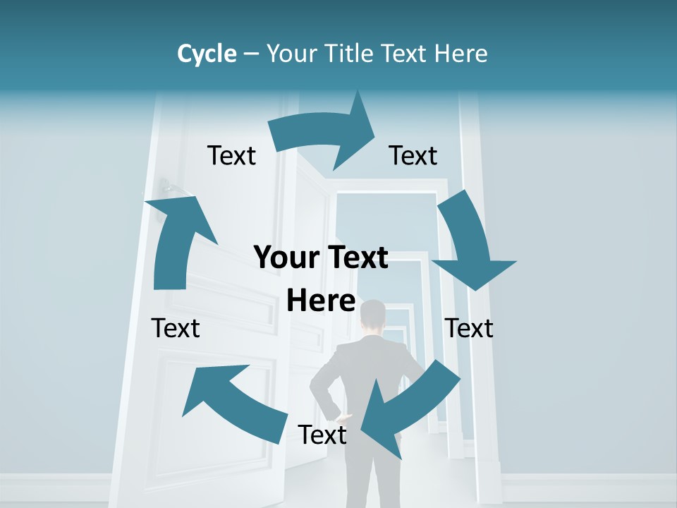 Person Preschool Reading PowerPoint Template