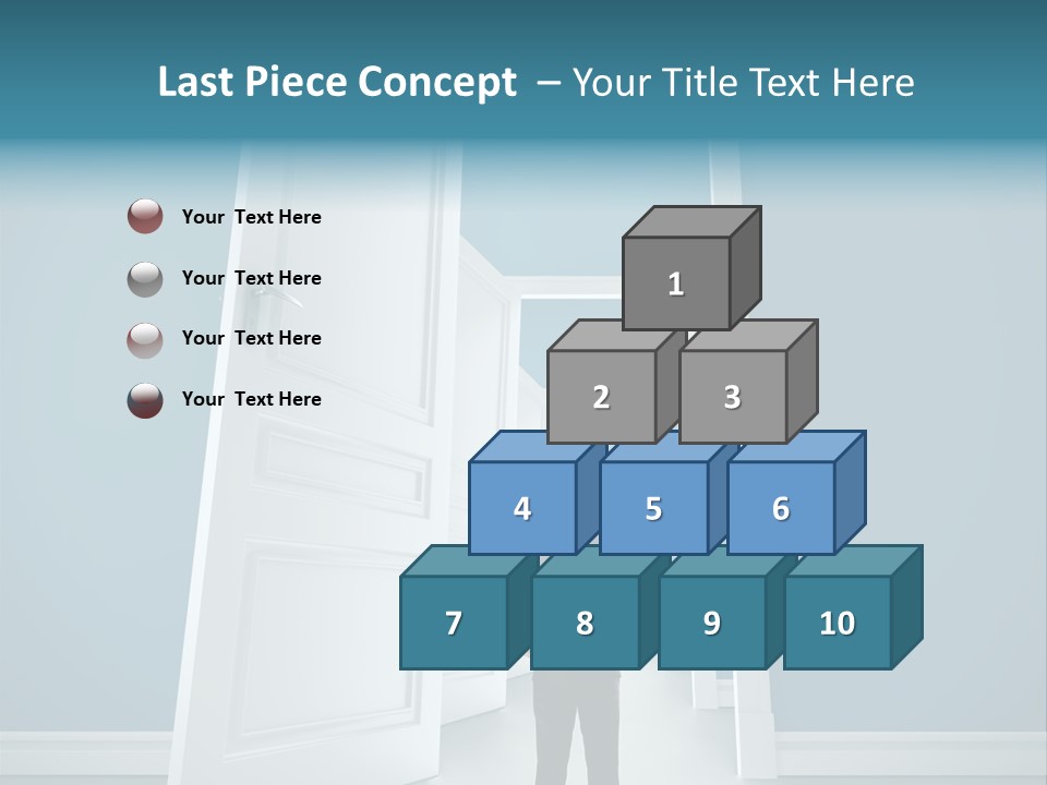 Person Preschool Reading PowerPoint Template