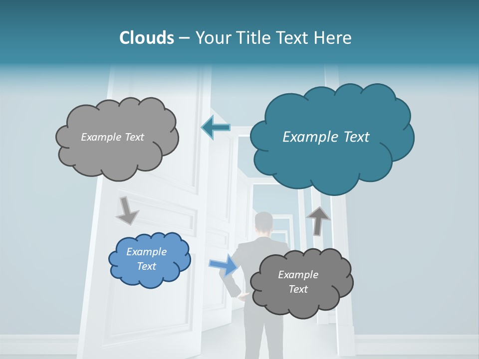 Person Preschool Reading PowerPoint Template