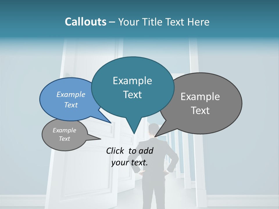 Person Preschool Reading PowerPoint Template