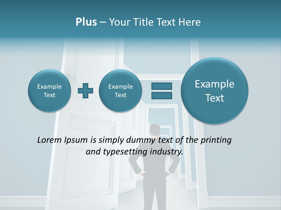 Person Preschool Reading PowerPoint Template