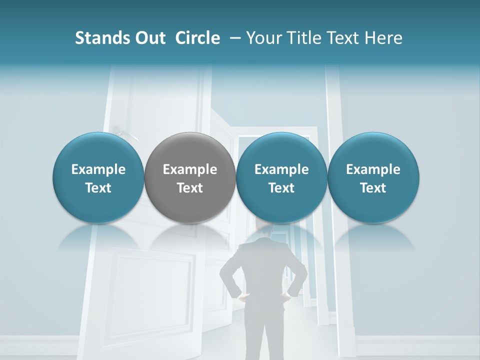 Person Preschool Reading PowerPoint Template