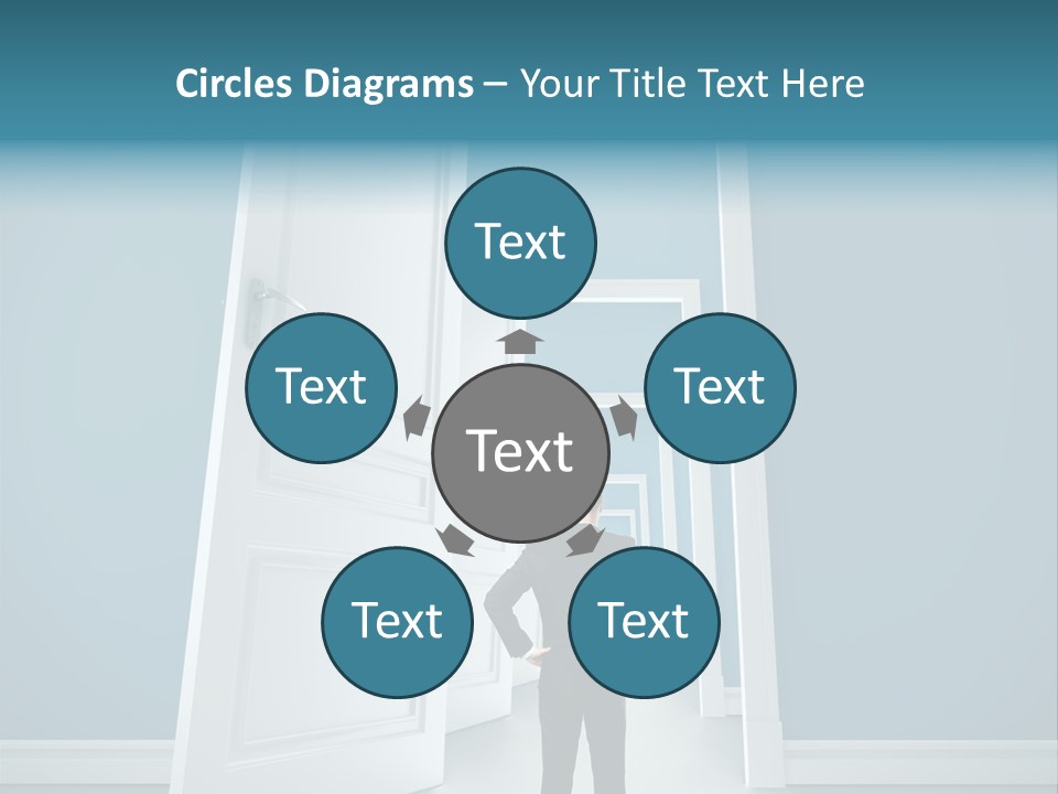 Person Preschool Reading PowerPoint Template