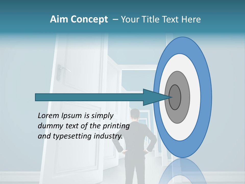 Person Preschool Reading PowerPoint Template